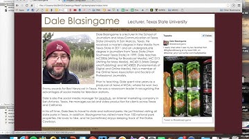 WebPub: Adding a Twitter Widget with HTML and CSS