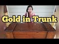 FOUND GOLD IN TRUNK I Bought Abandoned Storage Unit Locker Opening Mystery Boxes Storage Wars