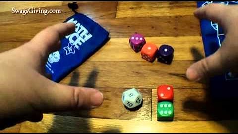 SwagsGiving 2: Giveaway: Math Dice Jr.