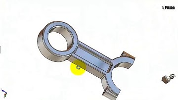 SolidWorks  Car Engine complete video 2 turbo V6   advanced assembly