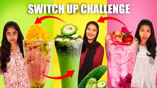 FALOODA SWITCH UP CHALLENGE 🤩| ഒരു അടിപൊളി ഫലൂദ ചലഞ്ച് | EXTREME FUNNY FOOD CHALLENGE | PULLOTHI