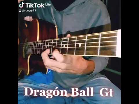 Dragon Ball GT Musica de abertura na guitarra en 2023