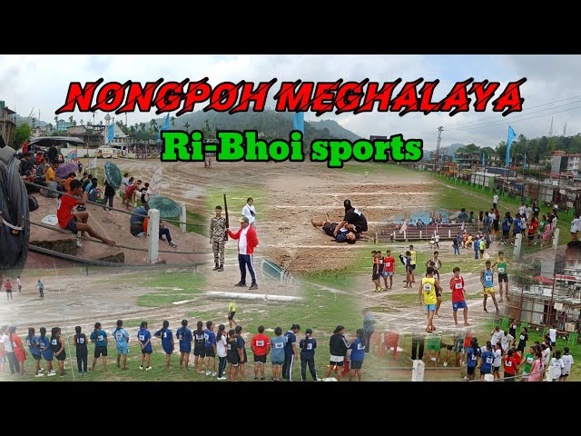 Ri-Bhoi sport 2024 Hapoh Nongpoh/ Nongpoh meghalaya Ri-Bhoi Dist /( L.J) Smart Dilar vlog 😍😍😍😍 class=
