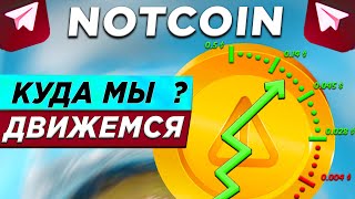 NOTCOIN - КУДА МЫ ДВИЖЕМСЯ? ВРЕМЯ НА AIRDROP ОГРАНИЧЕНО! ПОЧЕМУ NOT РАСТЕТ? ПРОГНОЗ ПО ФИБОНАЧЧИ!