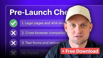 Full Website Pre-Launch Checklist (Walkthrough + Free Checklist)
