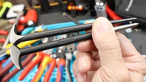 Stiff Competition: $11 OLSA Tools 6-inch Rolling Head Pry Bar: 1/4 Snap On price, and a rare option