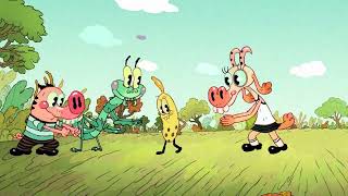 Pig Goat Banana Cricket Promo - January 2017 Nickelodeon France