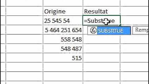 Supprimer les espaces dans une colonne