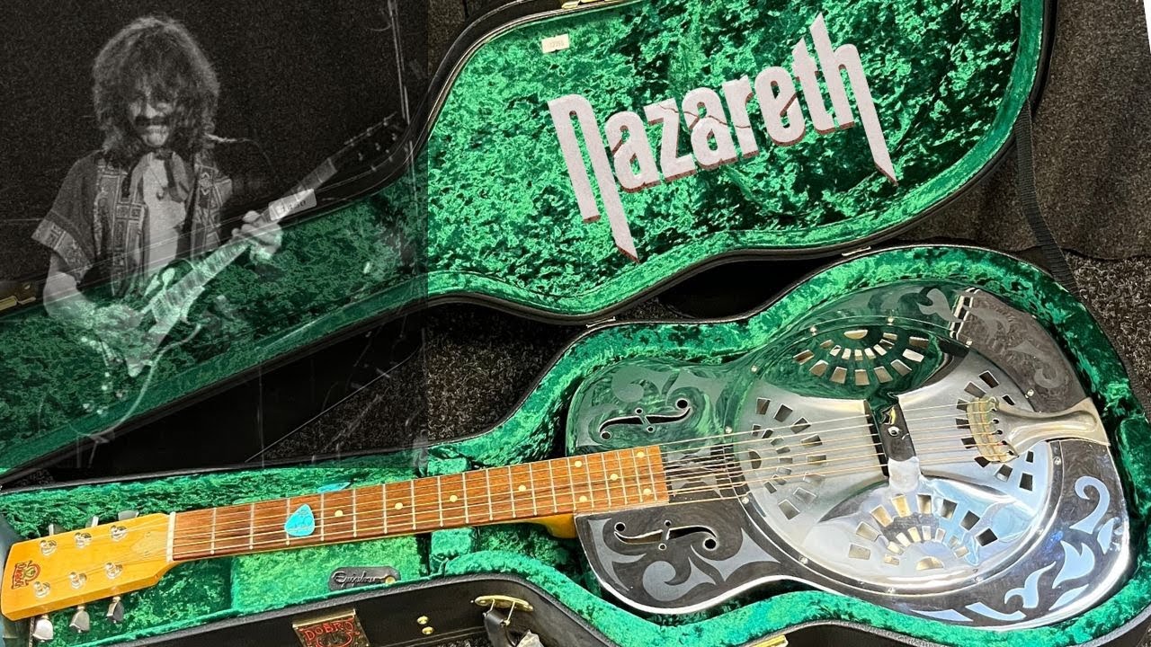 Nazareth - Manny Charlton - Dobro Resonator Guitar - Auction at Bowler and Binnie, 23rd Sep 2023