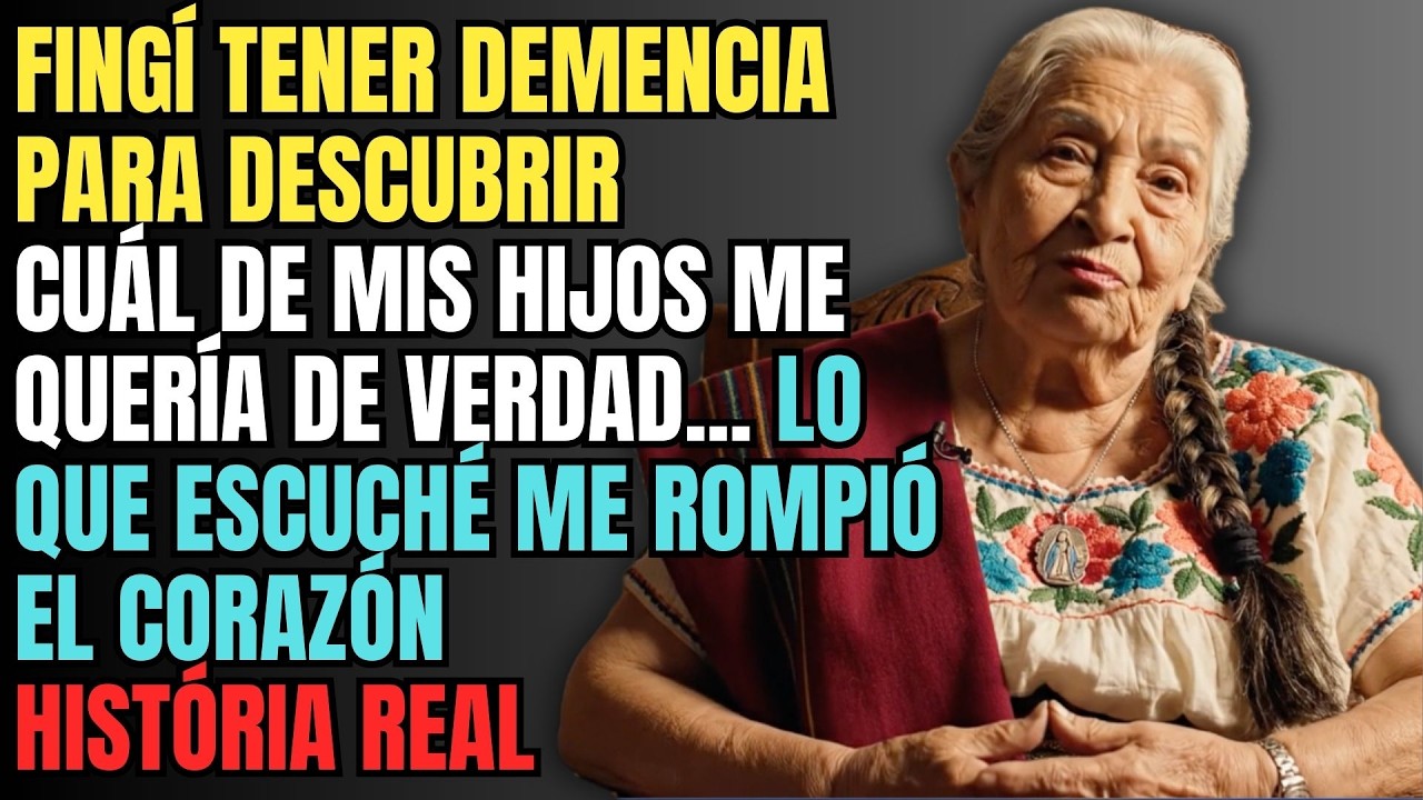Historia Real: Me hice pasar por enferma de demencia...💔😢