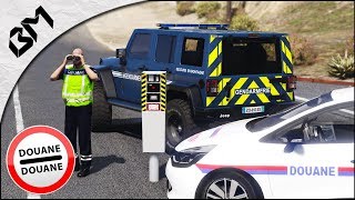 GTA 5 - LSPDFR - GENDARMERIE E.R.I - DOUANES AUX FRONTIÈRES - BRIGADE AUTOROUTE