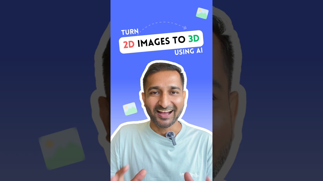 From 2D to 3D | How to Animate Your Images with AI in a Few Clicks