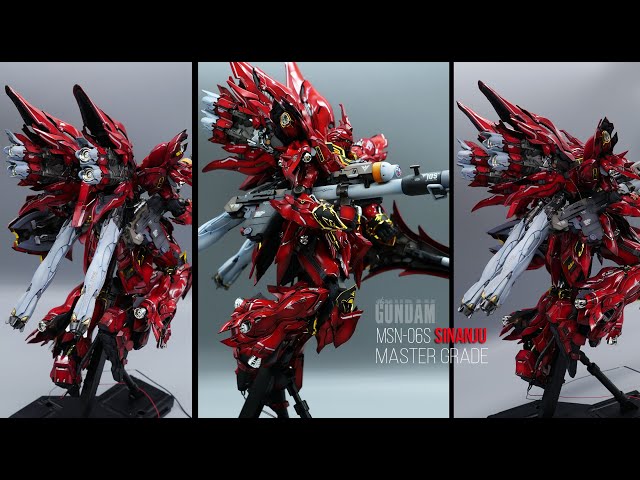 The Beautiful Takumi Studio MG Sinanju Conversion Kit │ CUSTOM