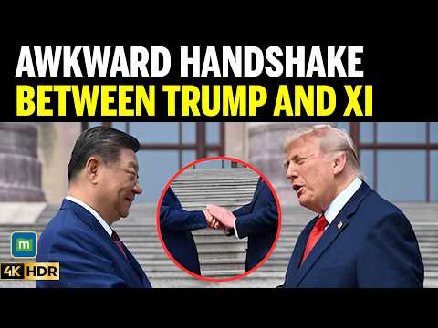 Trump-Xi Handshake: Awkward Handshake Moment Between Xi And Trump Goes Viral