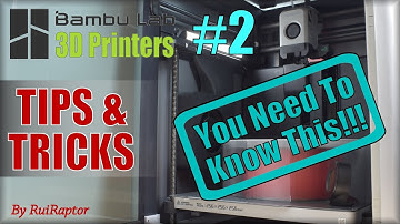 Bambu Lab 3D Printers - TIPS & TRICKS #Episode2 - Dry Filament Feature