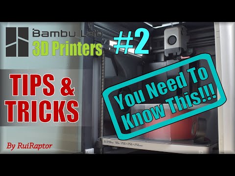 Bambu Lab 3D Printers - TIPS & TRICKS #Episode2 - Dry Filament Feature