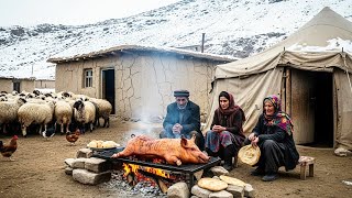 Download Lagu Afghanistan’s Coldest Village | Shepherd Fights Winter with Fresh Baked Bread \u0026 Roasted Pork MP3