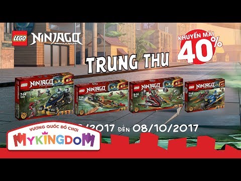 Video Đồ chơi lắp ráp LEGO NINJAGO | Khuyến mãi Trung Thu... - youtube