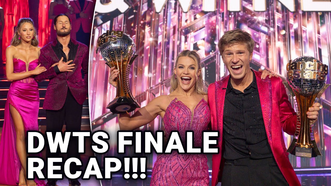 Dancing With The Stars Season 34 Finale Recap: Robert Irwin & Witney ...