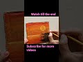 useless cardboard drawing idea ll sunset painting on cardboard#senary  #viral #ytshorts #shorts