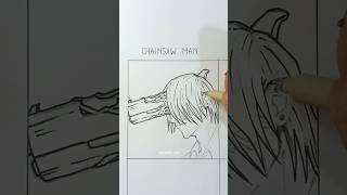 Drawing Gun Devil Aki-47 ? CHAINSAW MAN STYLE shorts anime drawing chainsawman