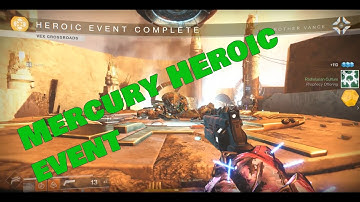 How To Start Mercury Heroic Public Event-Destiny 2