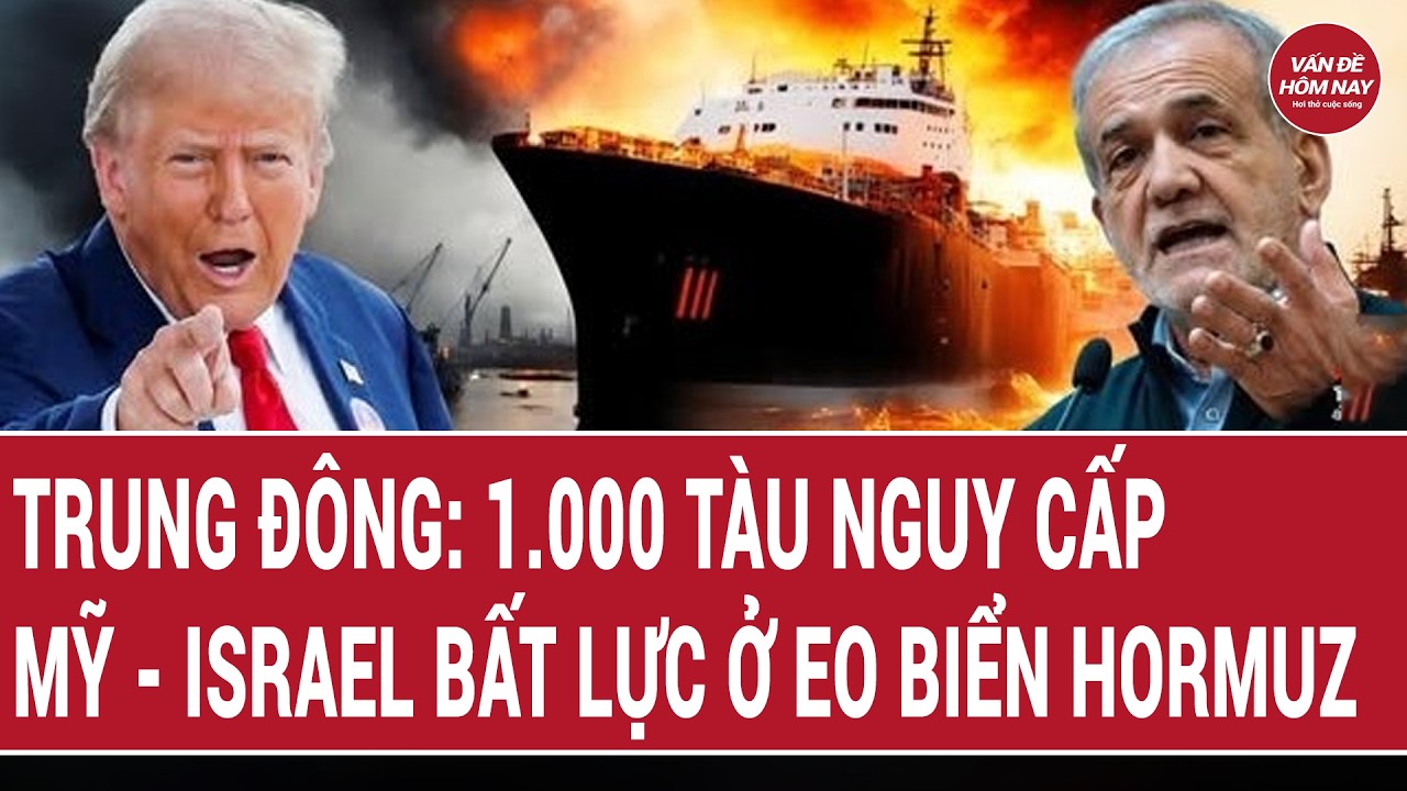Trung Đông: 1.000 tàu nguy cấp, Mỹ - Israel 