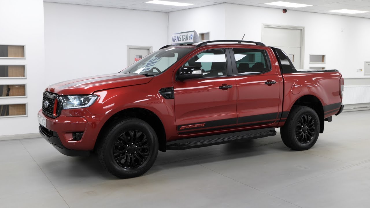 Ford Ranger 2.0 Stormtrak Edition Red 213 BHP 4WD Automatic Crewcab ...