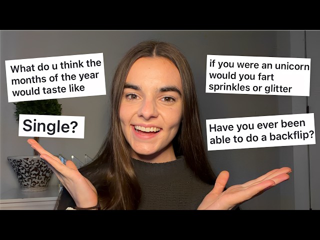 ASMR 100K Subscriber Q&A! | With Real Voice Reveal