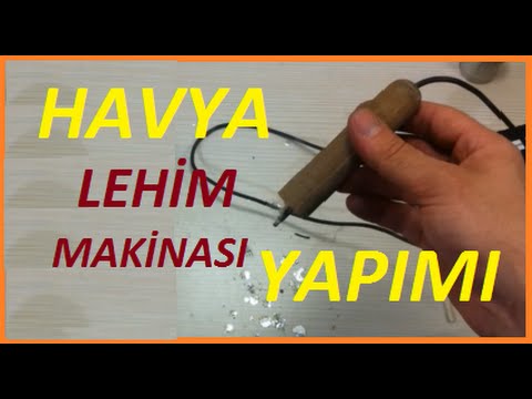 Lehim Makinası Nasıl Yapılır-El Yapımı Havya