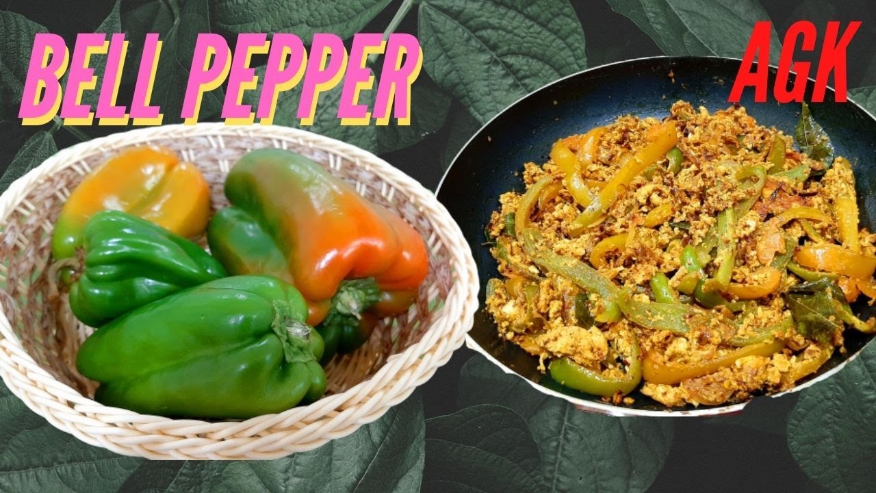 Bell Pepper FRY බෙල්පෙපර් තෙම්පරාදුව YouTube