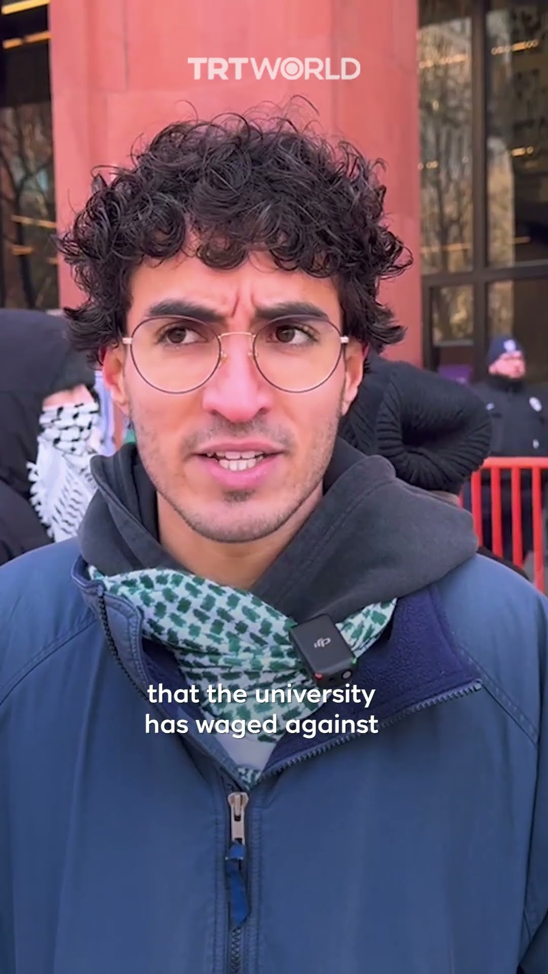 New York University suspends students for participating in pro-Palestine protest