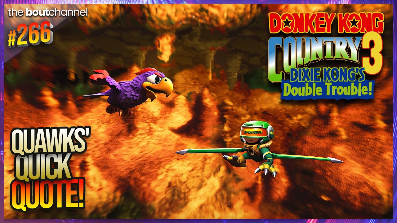 Barrage Razor Buzzer Barrage: Razor Ridge – Donkey Kong Country 3 Moment Clip, ep.266 ...
