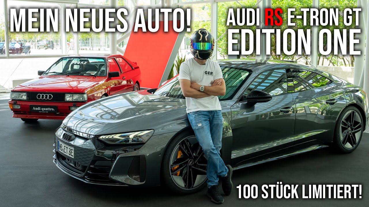 Ich hole mein neues Auto ab | 645PS Audi RS e-tron GT EDITION ONE 1of100 | Mein erstes Elektroauto!
