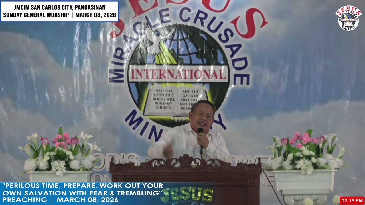 JMCIM Preaching: By Beloved Ordained Preacher Boboy Nier