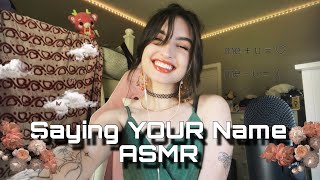 1 Hour Asmr Repeating Your Names Pay Attentionfocus, Mic Gripping And Fast Hand Sounds
