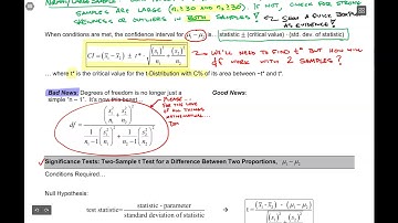 Section 10.2 - Comparing Two Means, Page 2