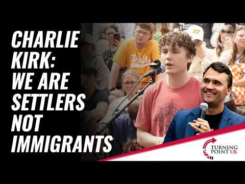 Charlie Kirk Demolishes Pro-Migration Liberal Over Birthright Citizenship!