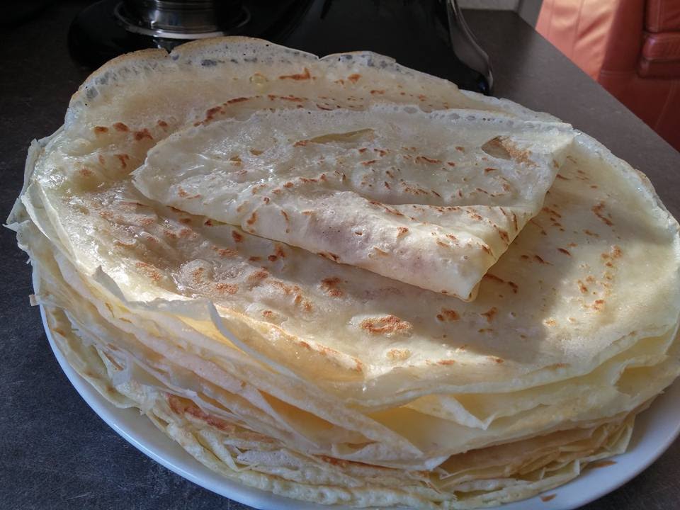 كريب بالمايزينة خالي من الجلوتين او الغلوتين