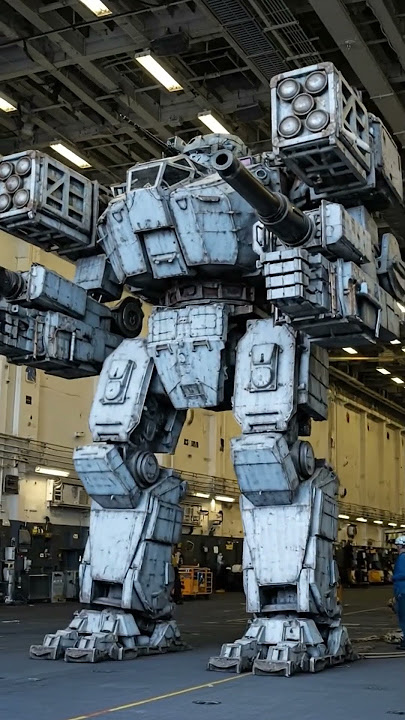 U.S. Army, Navy, and Air Force bipedal war machines #ai