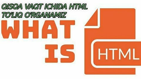 QISQA VAQT ICHIDA HTMLNI O