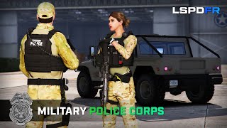 Military Police Hunts Down a Rogue Unit | Military Police Corps | GTA5 LSPDFR