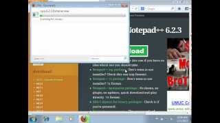 Notepad++ screenshot 1
