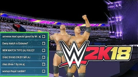 Latest All Cheats In One File | WWE SvR11 PSP / WWE 2K 18 PSP