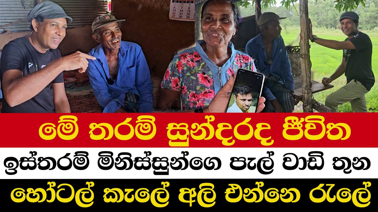 මේ තරම් සුන්දරද ජීවිත | ඉස්තරම් මිනිස්සුන්ගෙ පැල් වාඩි තුන | හෝටල් කැලේ අලි එන්නෙ රැලේ