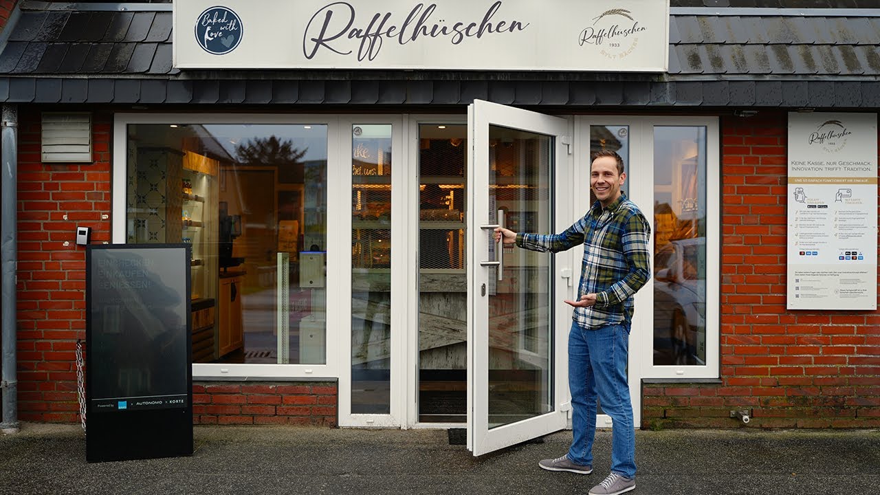 Erste vollautonome Bäckerei-Filiale Raffelhüschen auf Sylt