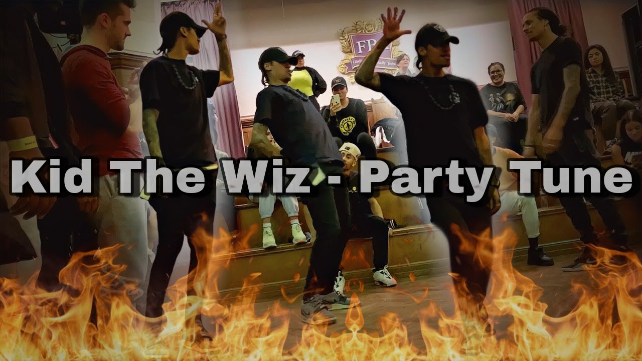 Larry [Les Twins] ▶Kid The Wiz - Party Tune◀ [Clear Audio]