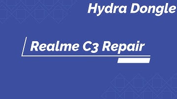 Realme C3 Repair Security By Hydra Dongle
