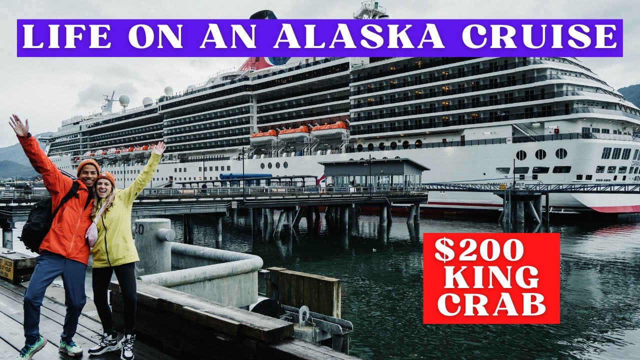 Day in the life on an Alaska Cruise - BEST KING CRAB LEGS