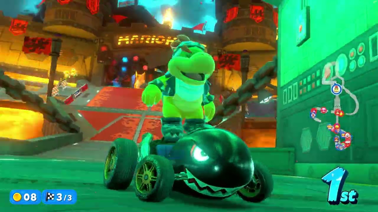 Mario Kart World | Vs. Race | Medium Race Count | Bowser Jr. | 8.2.2025
